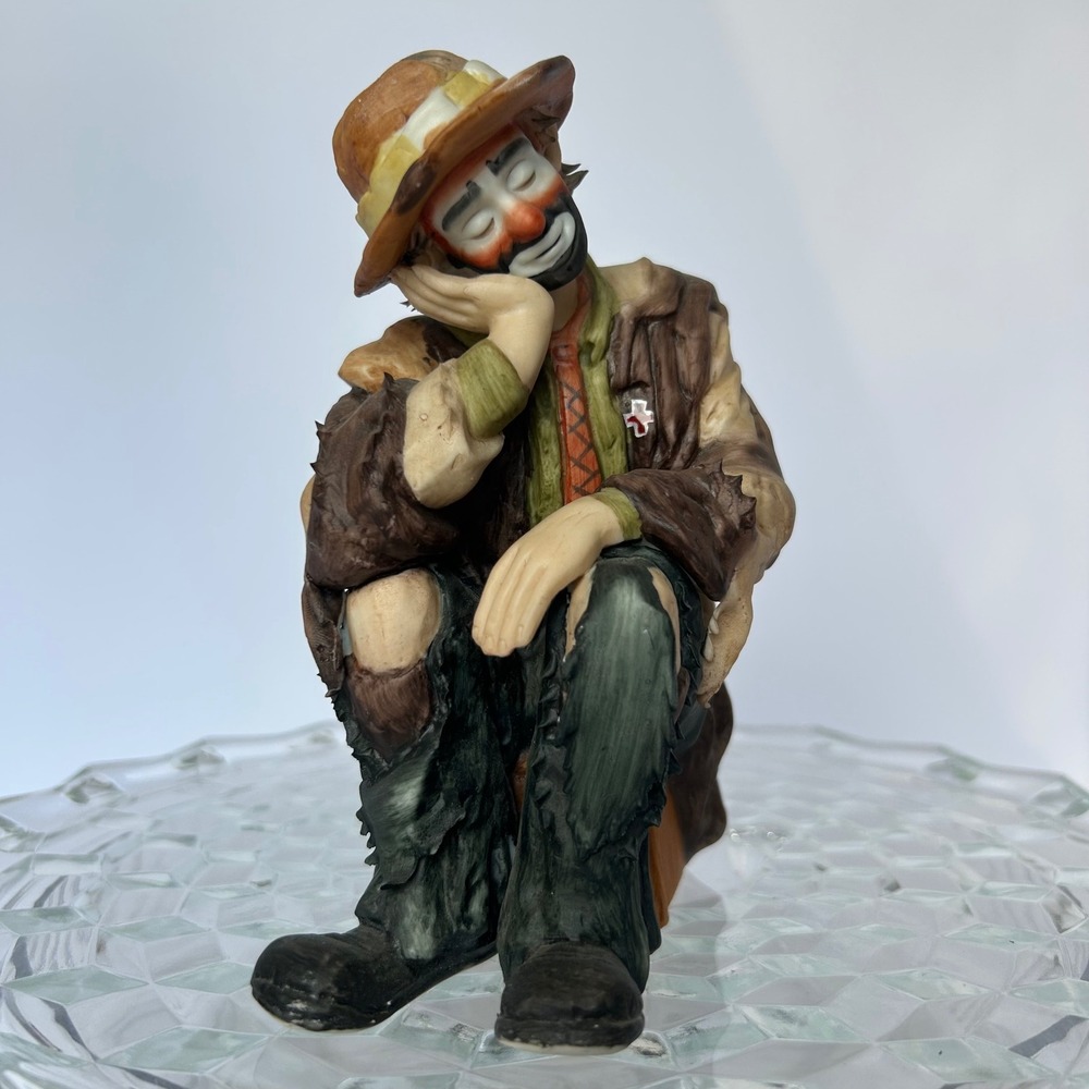 Emmett Kelly Jr Collection Flambro Clown Figurine Limited Edition #3007/15000